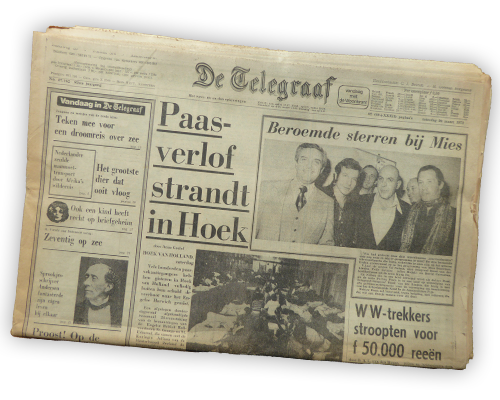 Collage Krant De Telegraaf
